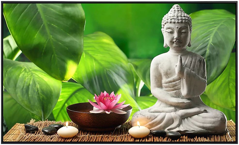 Papermoon Infrarotheizung »Buddha in der Meditation«, sehr angenehme Strahl günstig online kaufen