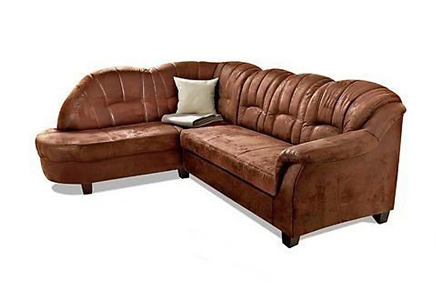 Home affaire Ecksofa Budapest zeitlos & elegant, bequeme Armlehnen, L-Form, günstig online kaufen