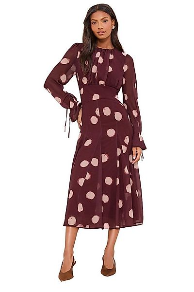LIPSY Midikleid Lipsy Midikleid mit langen Ärmeln, Regular (1-tlg) günstig online kaufen