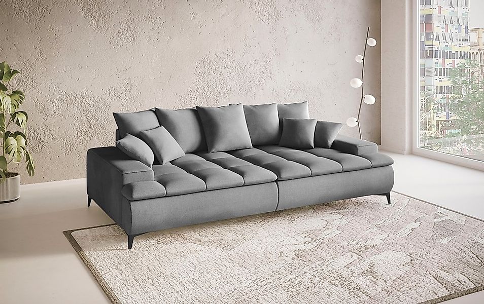 Mr. Couch Big-Sofa "Haiti III", Mit Kaltschaum, bis 140 kg belastbar günstig online kaufen