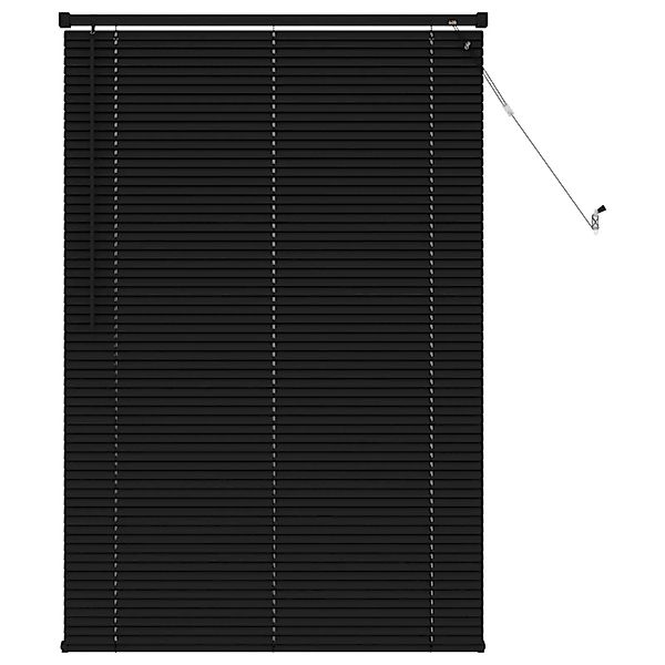 vidaXL Venetianer Jalousie Verstellbar Schwarz 150 x 100 cm PVC 42003738 günstig online kaufen