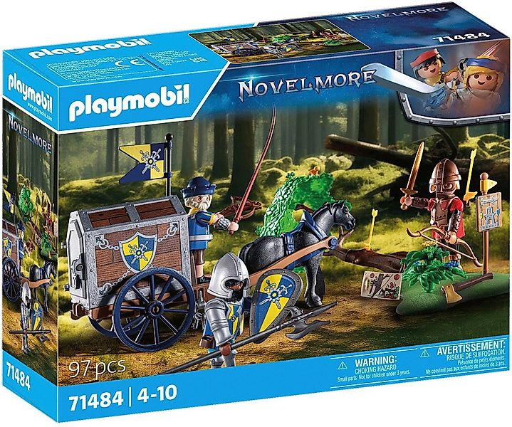 Playmobil® Überfall auf Transportwagen (71484), Novelmore Konstruktions-Spi günstig online kaufen