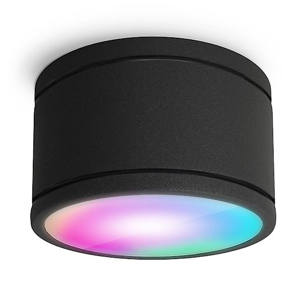 SSC-LUXon CELI-WX LED Spot IP44 Schwarz Smart mit GX53 RGB CCT WLAN Lampe f günstig online kaufen