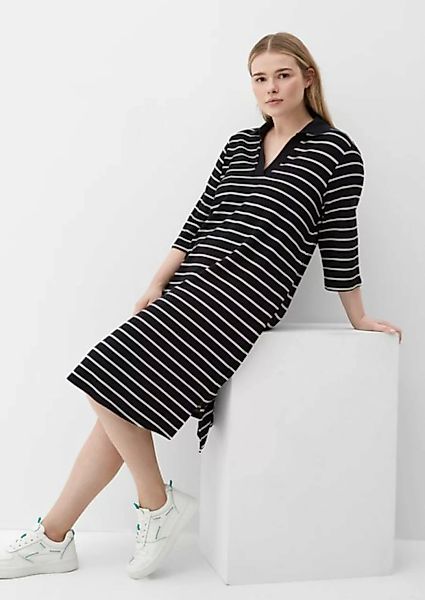 TRIANGLE Maxikleid Kleid mit Rippstruktur günstig online kaufen