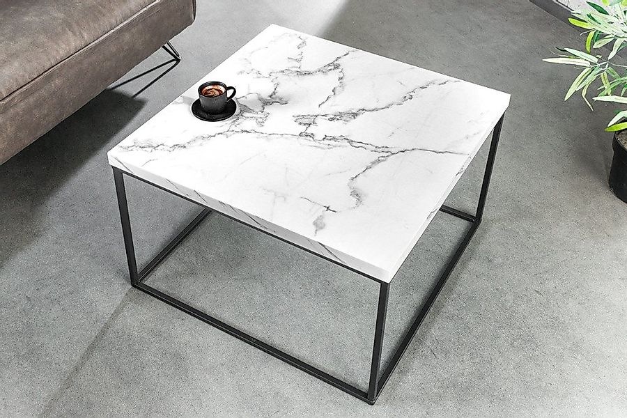 riess-ambiente Couchtisch ARCHITECTURE 60cm weiß / schwarz (Einzelartikel, günstig online kaufen