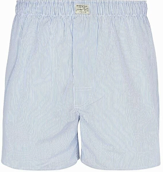 Steppin' Out Boxershort Striped Blau - Größe M günstig online kaufen