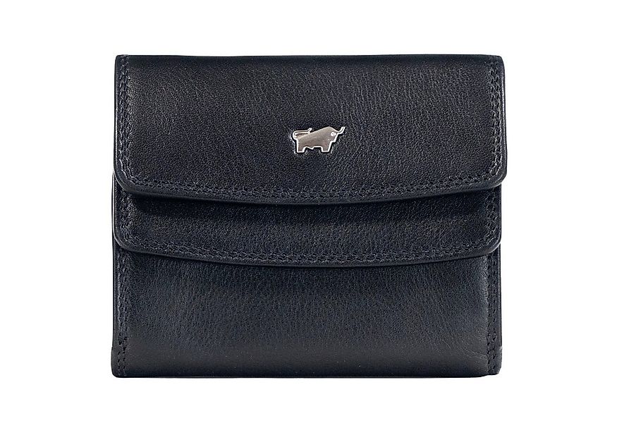 Braun Büffel Mini Geldbörse GOLF RFID Überschlags-Geldbörse S 4CS schwarz günstig online kaufen