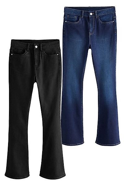 The Set Schlagjeans 2er-Pack Denim-Schlagjeans von The Set (2-tlg) günstig online kaufen