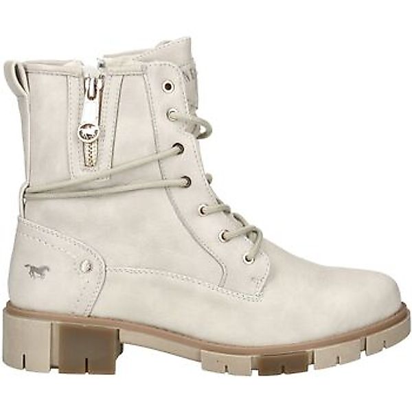 Mustang Shoes Schnürstiefelette "Mustang Shoes Stiefelette Lederimitat" günstig online kaufen
