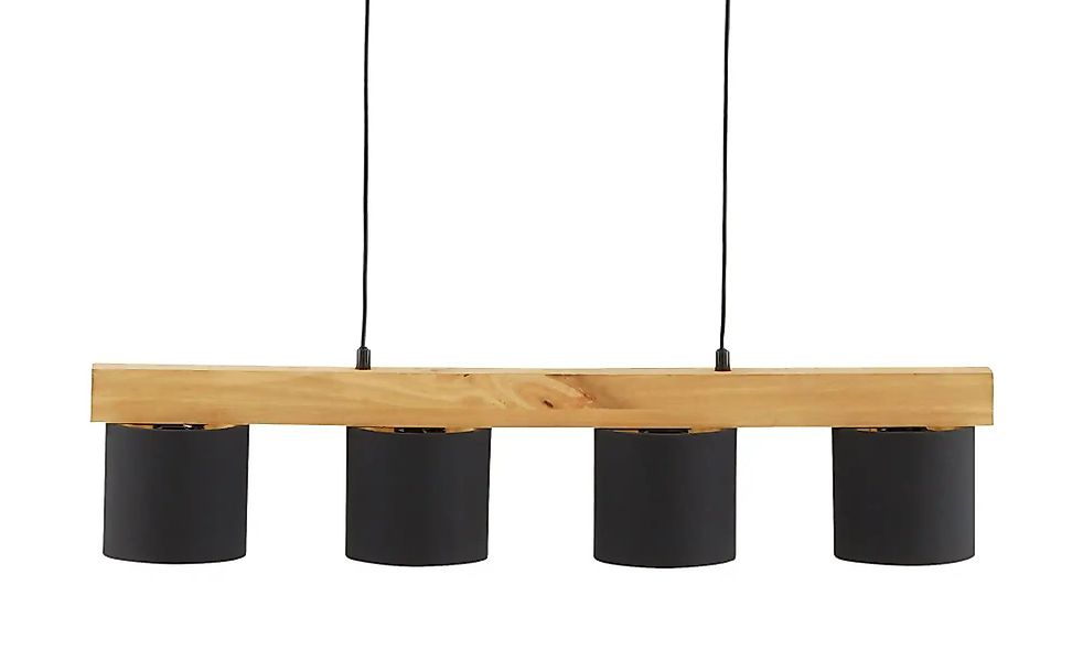 Reality Pendelleuchte Cameron 4-flammig Naturbelassen 75 cm x 12 cm günstig online kaufen