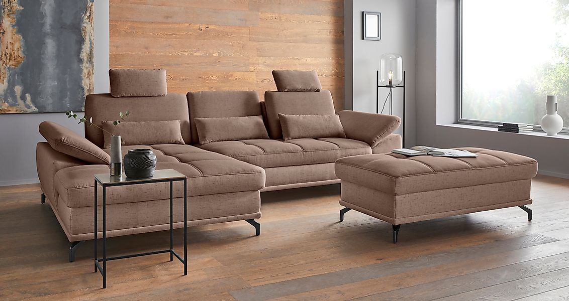 Places of Style Ecksofa Costello L-Form, günstig online kaufen