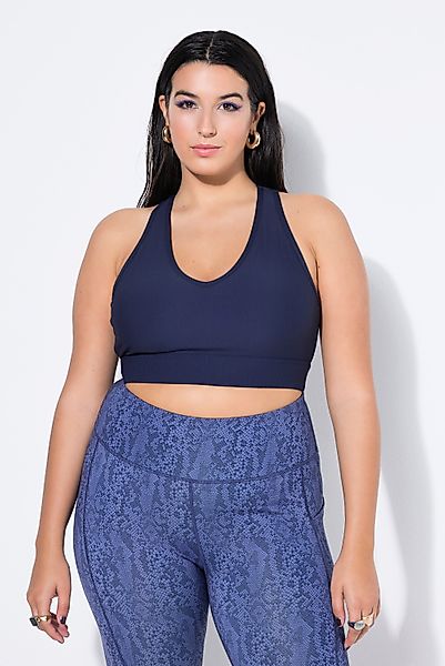 Studio Untold Sport-BH Ripp-Bustier Rippjersey gekreuzte günstig online kaufen