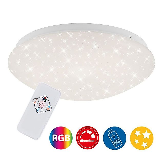 Briloner Leuchten LED Deckenleuchte 3256-016, Dimmfunktion, LED fest integr günstig online kaufen
