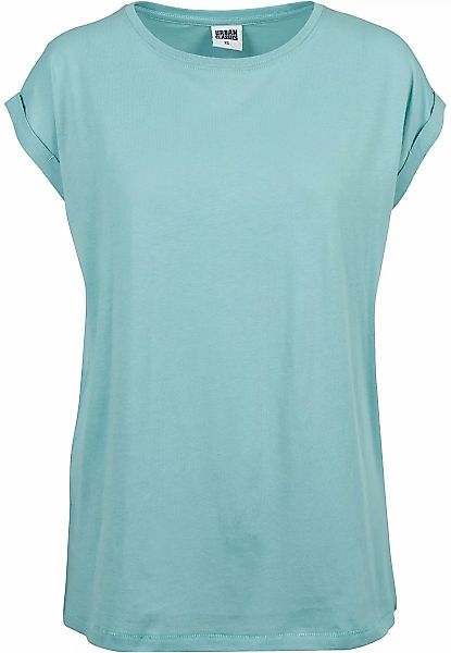 URBAN CLASSICS Kurzarmshirt "Urban Classics Damen Ladies Extended Shoulder günstig online kaufen