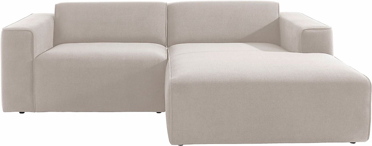 Home affaire Ecksofa "Noord mit Kedernaht, Breite 234 cm, L-Form" mit Keder günstig online kaufen