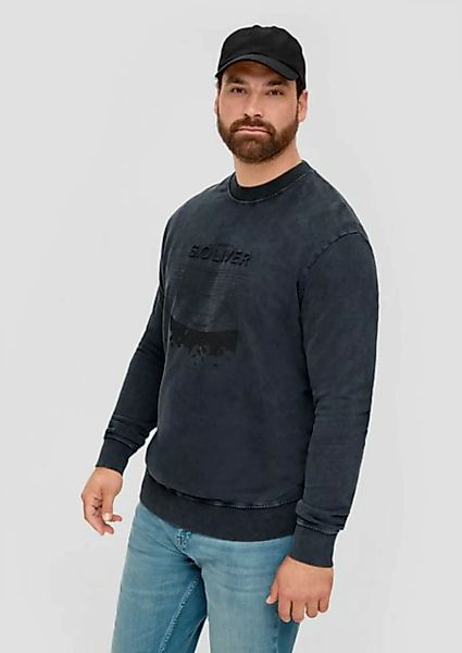s.Oliver Sweatshirt Sweatshirt mit Grafik-Print günstig online kaufen