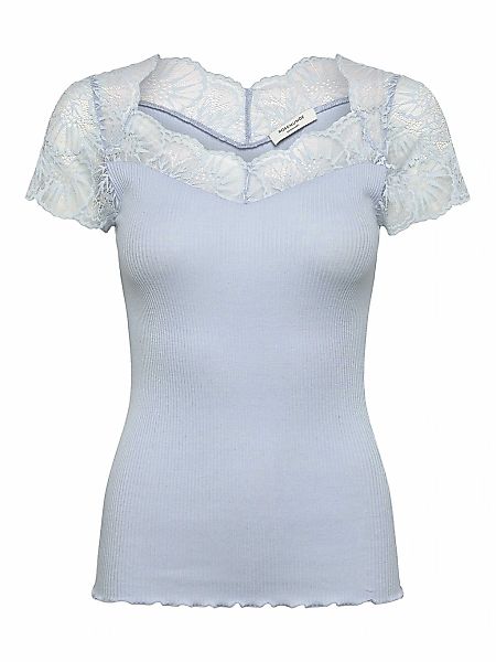 rosemunde Spitzenshirt "Beatha Lace Capsleeve T-Shirt" wunderschöne elastis günstig online kaufen