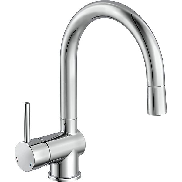 Schütte Spültischarmatur Stella temperaturgesteuerter LED Wasserhahn, 360° günstig online kaufen