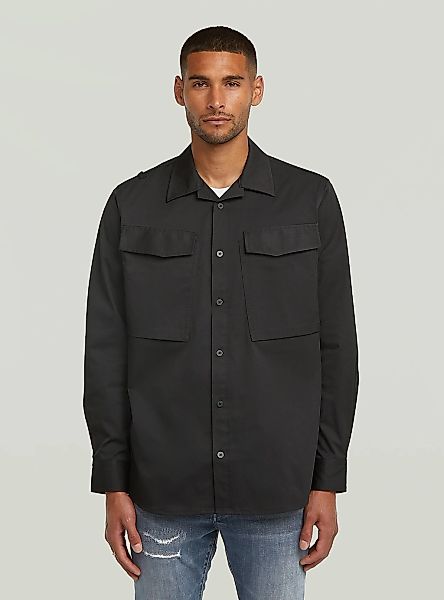 G-STAR Langarmshirt "Cargo Pocket Regular Shirt" günstig online kaufen