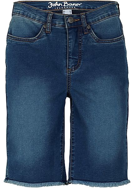 Super-Stretch-Jeans-Bermuda günstig online kaufen