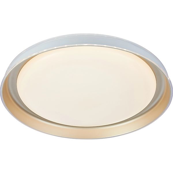 LED-Deckenleuchte Tessali Gold 30 W CCT dimmbar ca. Ø 43 cm günstig online kaufen
