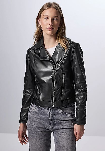 STREET ONE STUDIO Bikerjacke, ohne Kapuze, mit Reverskragen günstig online kaufen