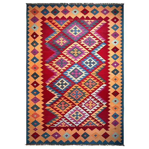 PersaTepp Teppich Kelim Gashgai multicolor B/L: ca. 203x289 cm günstig online kaufen