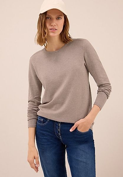 CECIL Strickpullover mit feinem Detail an der Schulter und Viskose-Anteil günstig online kaufen