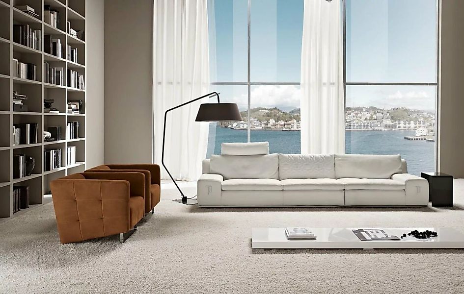 JVmoebel Sofa Sofa 4 Sitzer Luxus Designer Couch Sofa Luxus Polstersofas günstig online kaufen