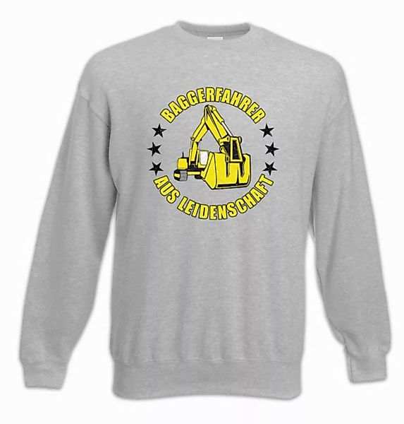 Urban Backwoods Sweatshirt Baggerfahrer Aus Leidenschaft Sweatshirt Bagger günstig online kaufen