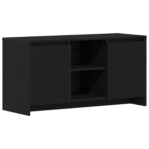 vidaXL TV-Schrank TV-Schrank Schwarz Eiche 102x37,5x52,5 cm Holzwerkstoff ( günstig online kaufen