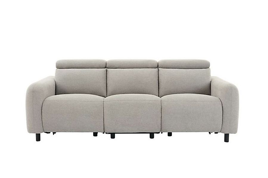 Home affaire 3-Sitzer SKAANE Struktur-Sofa, 229 cm, manuelle-u. elektrische günstig online kaufen
