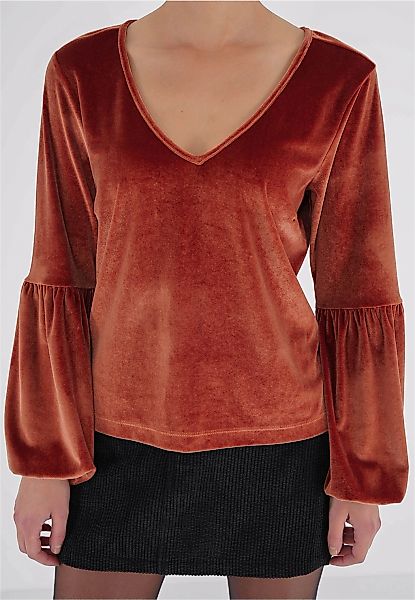 freshlions Langarmshirt "Viveka" 1 Stk. aus samtig, weichem Stoff hergestel günstig online kaufen