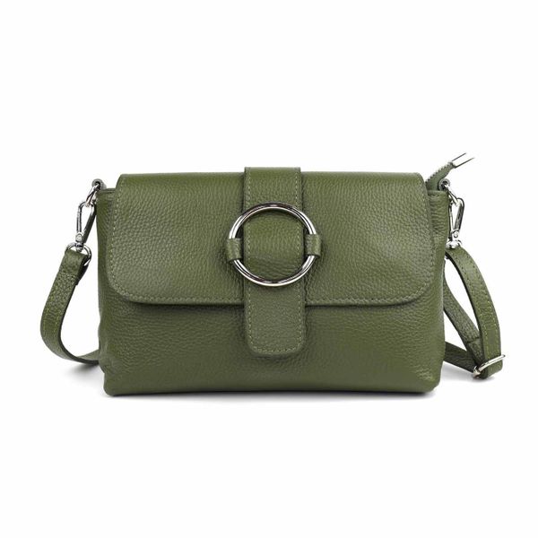 ITALYSHOP24 Schultertasche MADE IN ITALY Damen günstig online kaufen