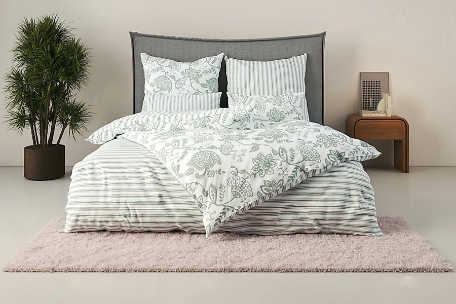 OTTO home Bettwäsche "Nordby" 2 Bettwäsche aus Baumwolle, skandinavisches D günstig online kaufen