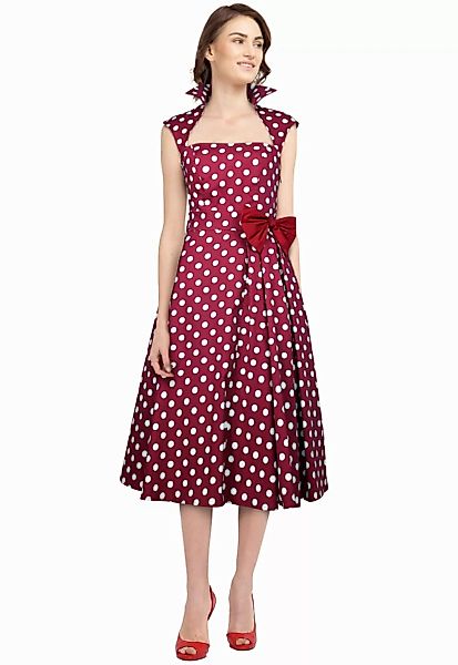 Polka-Dot Belted Red günstig online kaufen