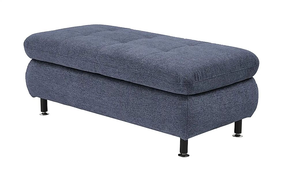 Lounge Collection Polsterhocker  Liora ¦ blau ¦ Maße (cm): B: 129 H: 47 T: günstig online kaufen