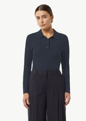 comma Strickpullover Pullover mit Polokragen (1-tlg) günstig online kaufen