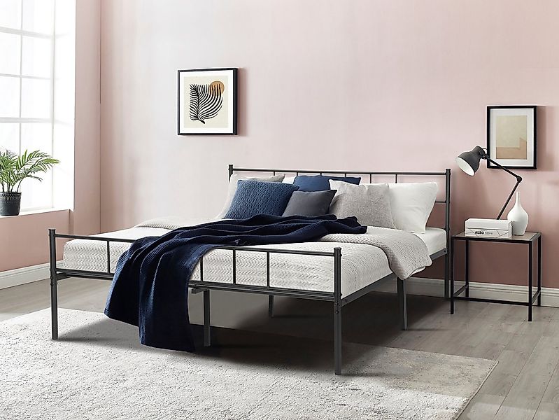 INOSIGN Metallbett Amrum Bett Bettgestell Bettrahmen Einzelbett Doppelbett günstig online kaufen