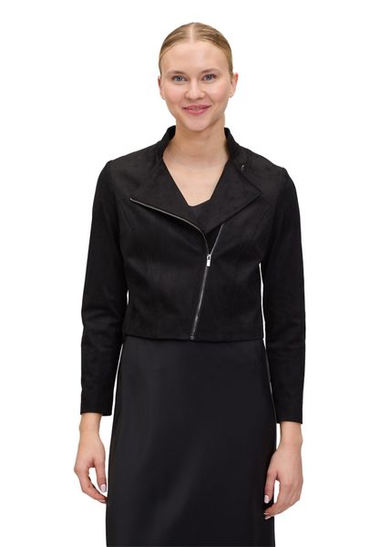 Vera Mont Jackenblazer "Damen Bikerjacke mit Reißverschluss" Reißverschluss günstig online kaufen