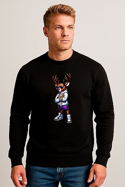 Banco Weihnachtssweatshirt Herren Weihnacht Pullover Rundhals mit Weihnacht günstig online kaufen