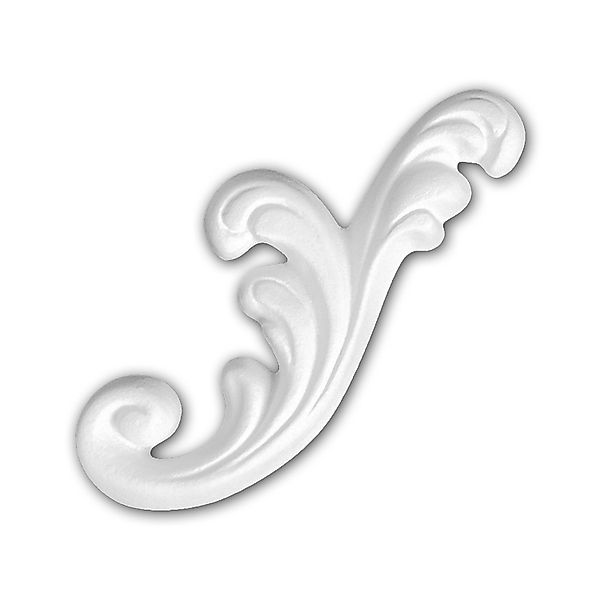 PROFHOME 160109 Zierelement dekoratives Element Stuckdekor aus Polyurethan günstig online kaufen