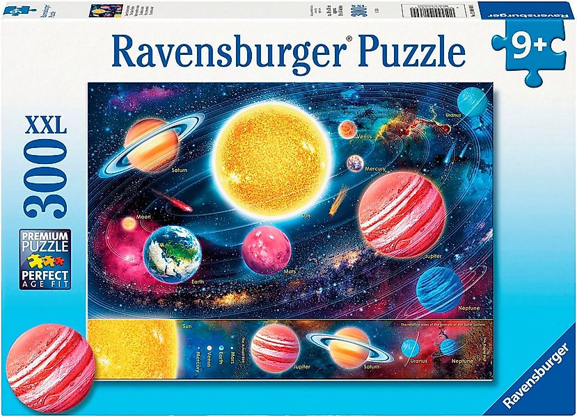 Ravensburger Puzzle Unser Sonnensystem, 300 Puzzleteile, Made in Germany günstig online kaufen