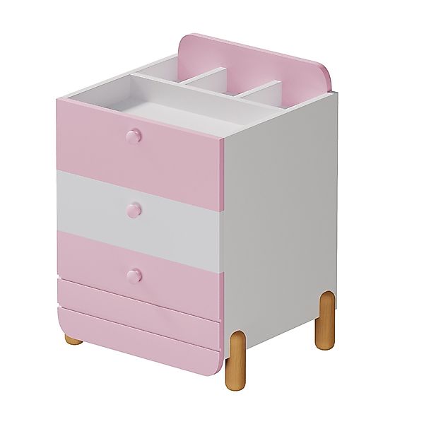 Flieks Nachttisch, Sideboard Nachttisch mit 3 günstig online kaufen