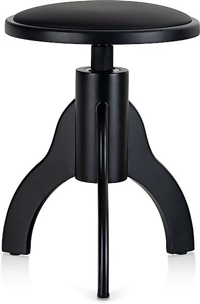 Classic Cantabile Sitzhocker Pianohocker Schwarz Matt - Bequemer Pianohocke günstig online kaufen