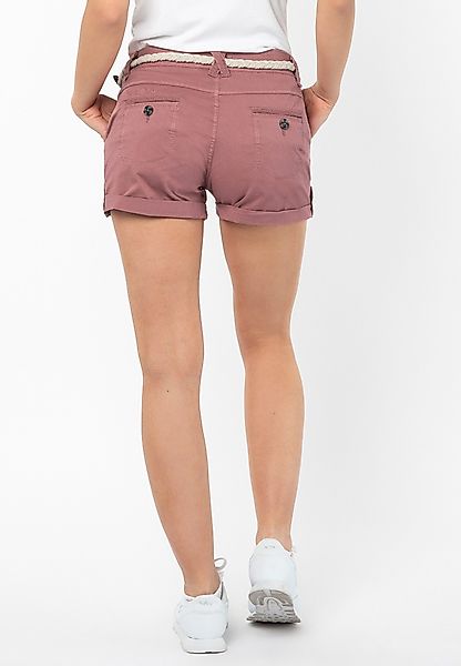 Eight2Nine Chinoshorts Shorts mit Flechtgürtel Sommerhose, günstig online kaufen