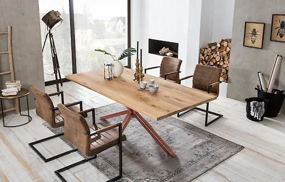 SIT Esstisch "Tops&Tables" Tischplatte auf 4 cm aufgedoppelt günstig online kaufen