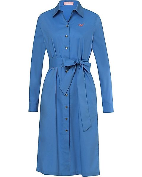 Brigitte von Schönfels Midikleid Hemdblusenkleid mit Bindegürtel günstig online kaufen