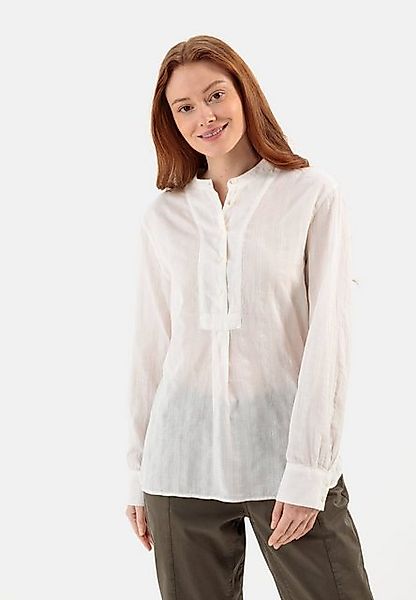 camel active Langarmbluse Schlupfbluse mit Plastron günstig online kaufen