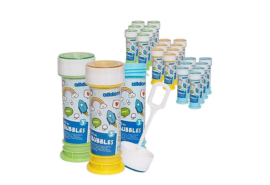 alldoro Seifenblasenstab 24er Seifenblasen-Set, Seifenblasenstäbe mit Murme günstig online kaufen